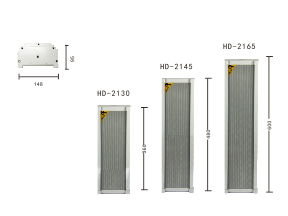 HD-21系列 中型全天候高清款鋁合金音柱