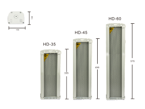 HD系列 中型全天候高清款鋁合金音柱